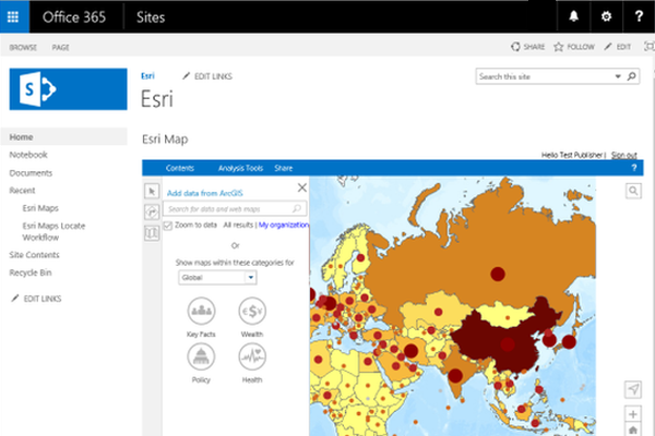 Esri Maps For Sharepoint Arcgis Maps For Sharepoint · Awesome Arcgis